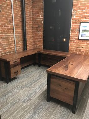Custom Made U-Shaped Executive Desk