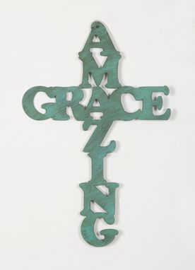Custom Made Amazing Grace Cross