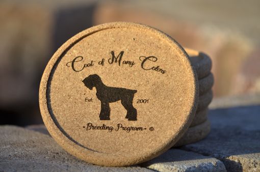 Custom Made Personalized Cork Coasters (Set Of 4)