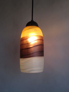 Custom Made Saison Cylinder Glass Pendant Lights