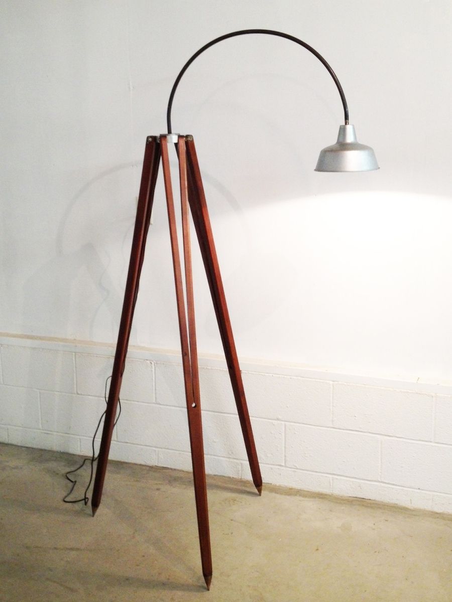 Hand Made Tripod Floor Lamp By Remix Design Custommade Com Custom Made Tripod Floor Lamp