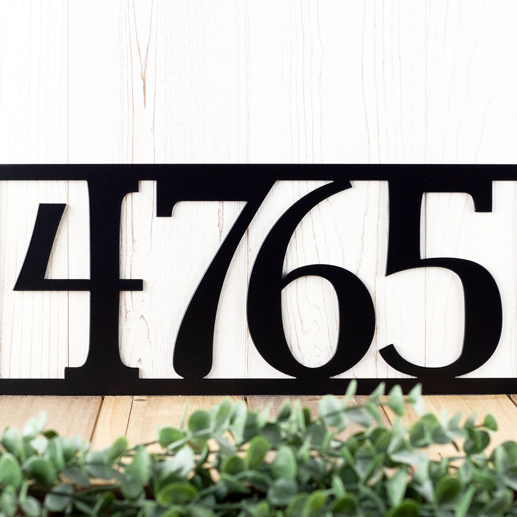 Buy Hand Crafted Rustic House Numbers, Custom Metal Sign, Farmhouse ...