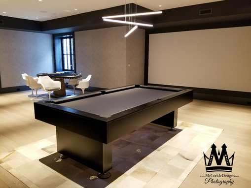 Custom Made Pool Table Modern, And Contemporary !
