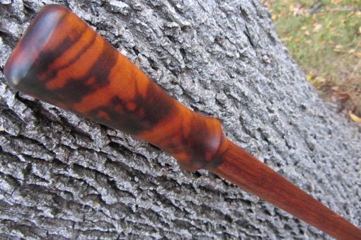 Custom Made Walking Staff - Walking Cane - Hand Made - Chechen Wood & Jatoba Wood - 37 3/4