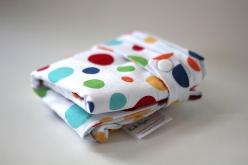 Custom Made Large Lay Flat Messy Bags (Wet Bags) - Lolli Dot In Play