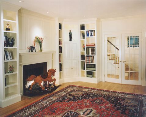Custom Made Traditional Fireplace Cabinetry