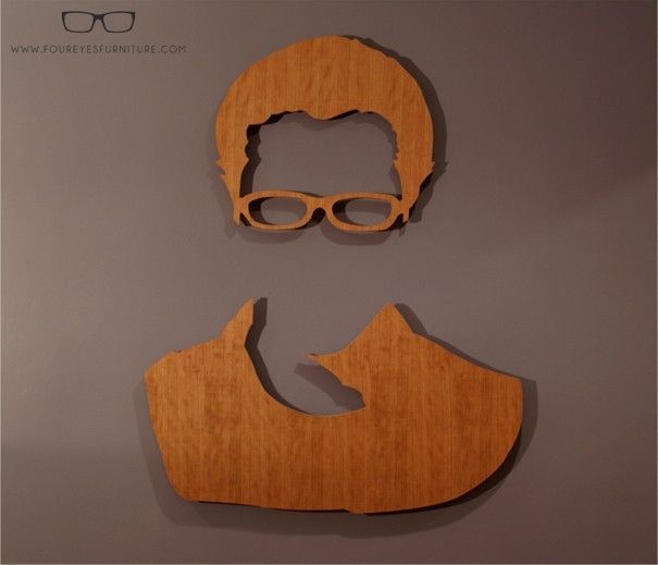 Handmade It's You Custom Plywood Wall Art by Foureyes