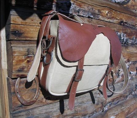 Custom Made Leather Custom Messenger Bag