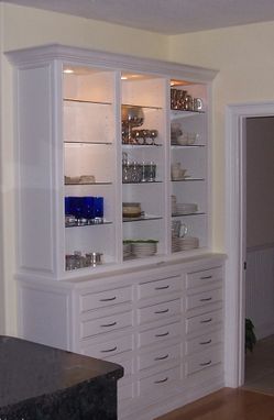 Custom Made Kitchen Hutch