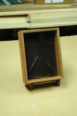 Custom Made Mahogany Book Display Box