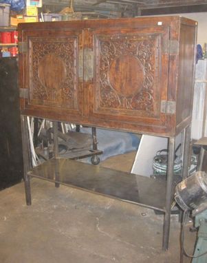 Custom Made Antique Chinese Cabinet Stand