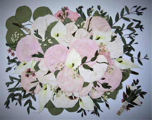 Custom Made Floral Preservation ~ Bridal Bouquets ~ Pressed Flower Art