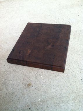 Custom Made Walnut End Grain Cutting Board