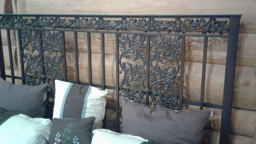 Custom Made Custom Made Rustic King Iron Bed