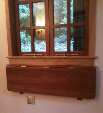 Custom Made Writing Studio Windows And Entry Door Made Of Redwood