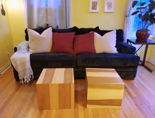 Custom Made Coffee Table Or End Table Cubes