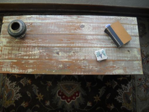 Custom Made Reclaimed Barn Wood Coffee Table