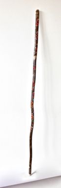 Custom Made Monarch Butterfly Hiking Stick