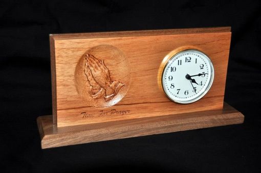 Custom Made Praying Hands Clock