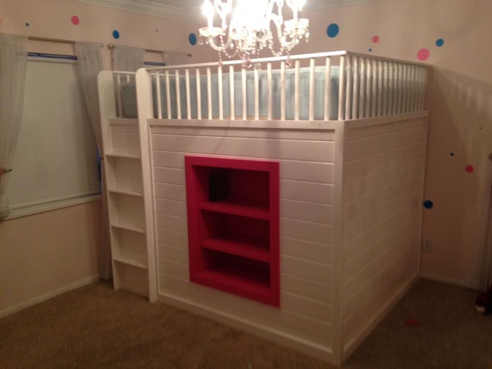 Custom Loft Bed By Stage One Designs, Loft Beds With Secret Room