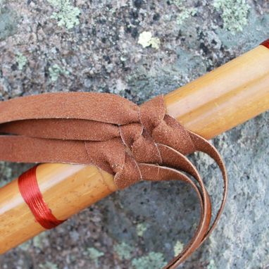 Custom Made Native American Flute - Heat Treated Bamboo