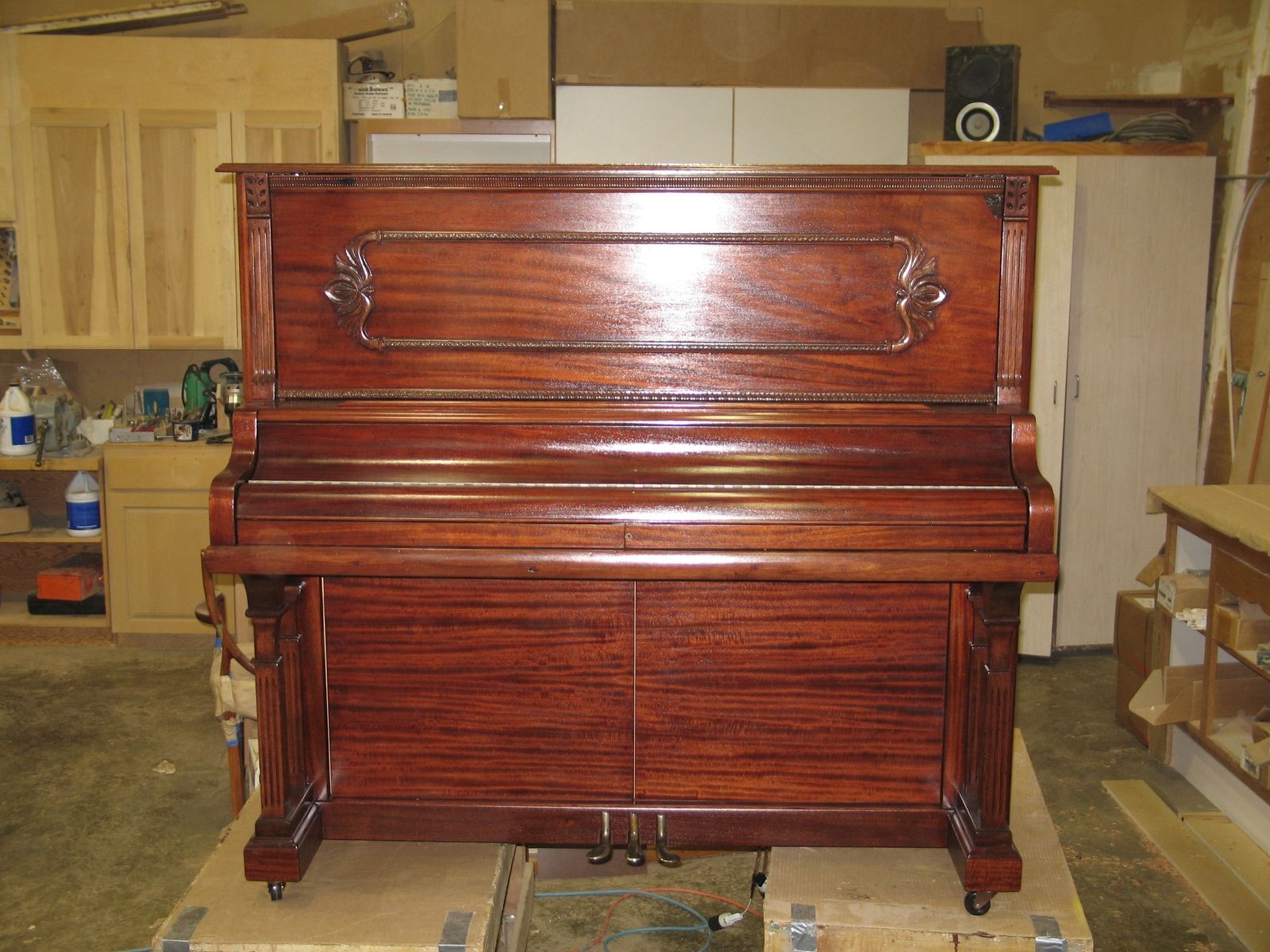 Custom Made Piano Desk By Cope Pattern Custommade Com