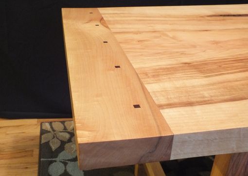 Custom Made Maple Tresle Table
