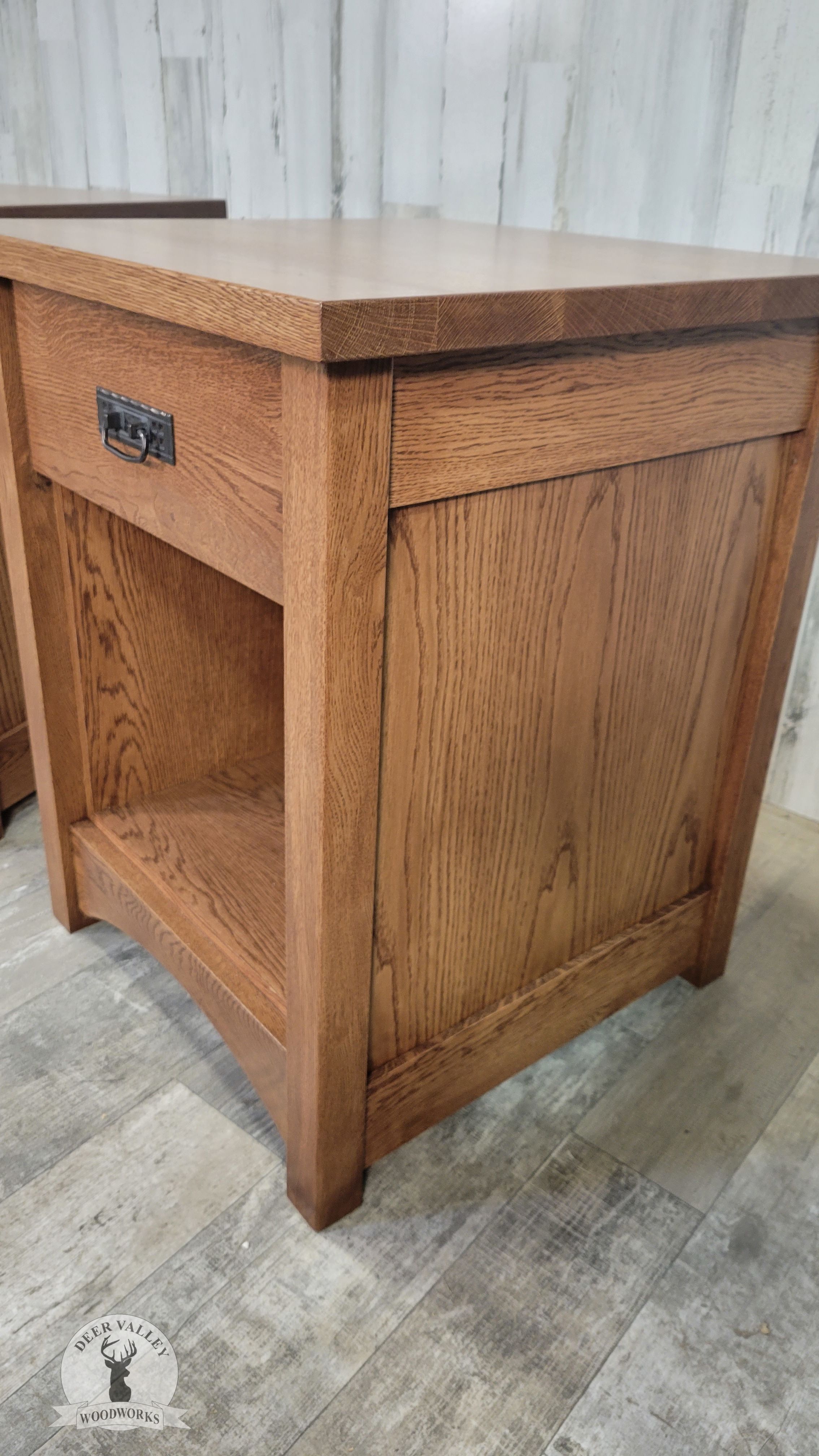 Buy Handmade White Oak End Table, Oak Hardwood End Table, End Table