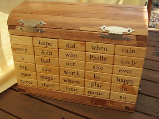 Custom Made Poetry Box