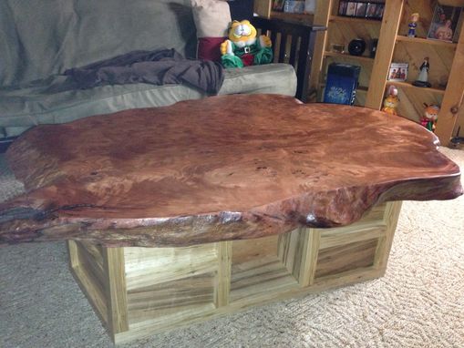 Custom Made Live Edge Coffee Table