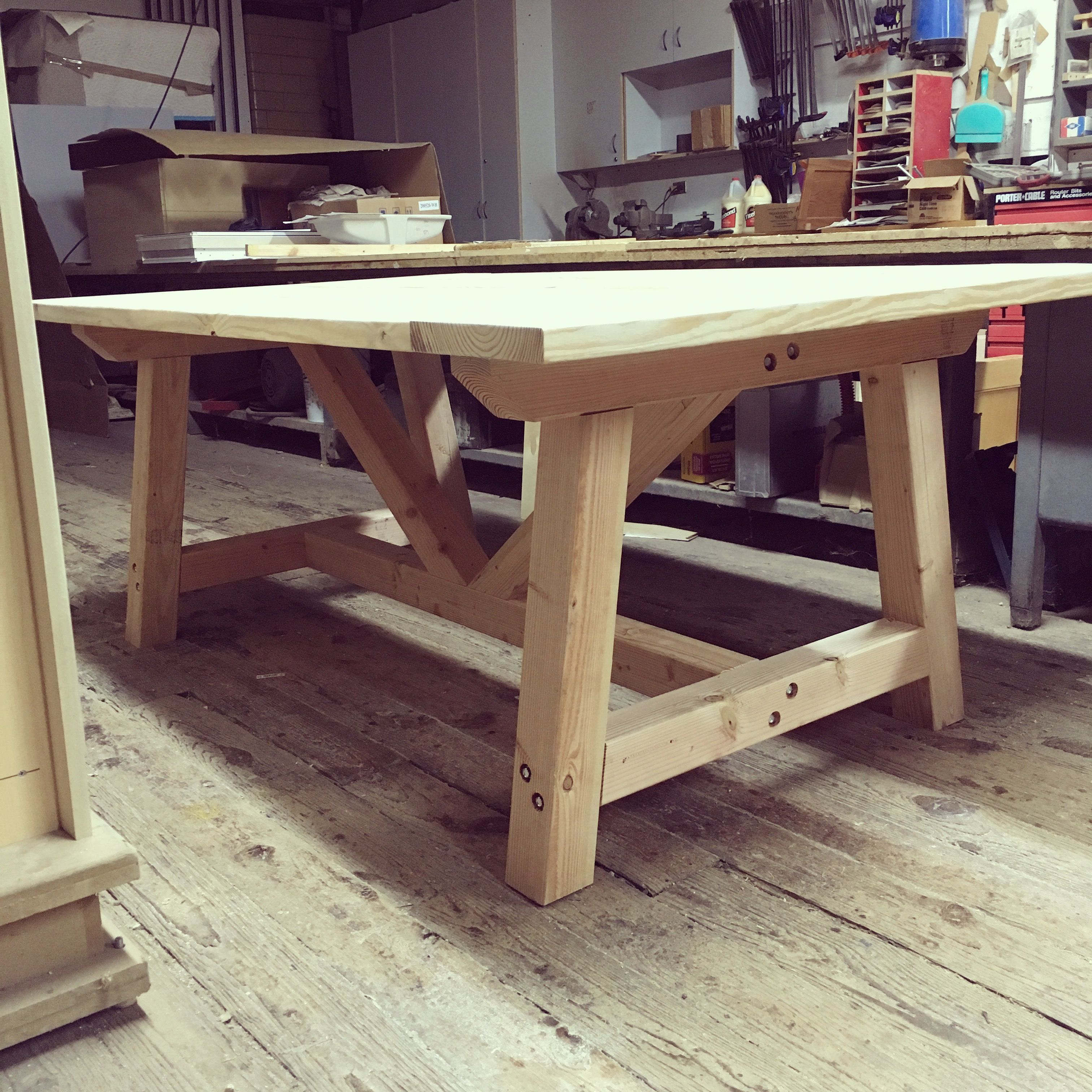 Custom Made Rustic Dining Room Table by Designers Furniture & Finishing