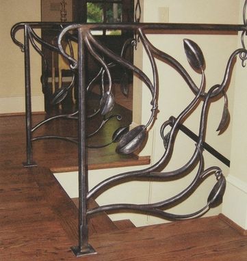 Custom Made Botanical Railing