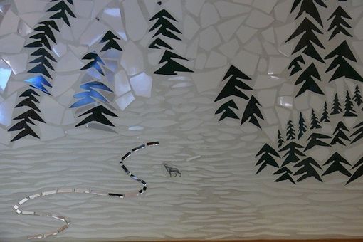 Custom Made Ski House - Kitchen Mosaic