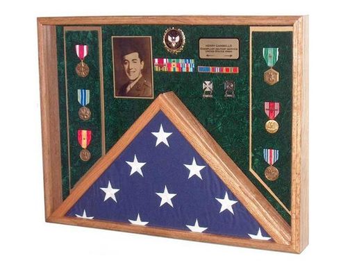 Custom Made Awards, Flag Display Case