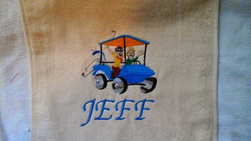 Custom Made Embroidered Hand Towels