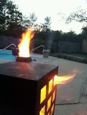 Custom Made Outdoor Fire Pit