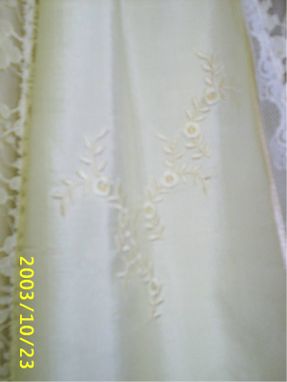 Custom Made Heirloom Panel Christening Gown