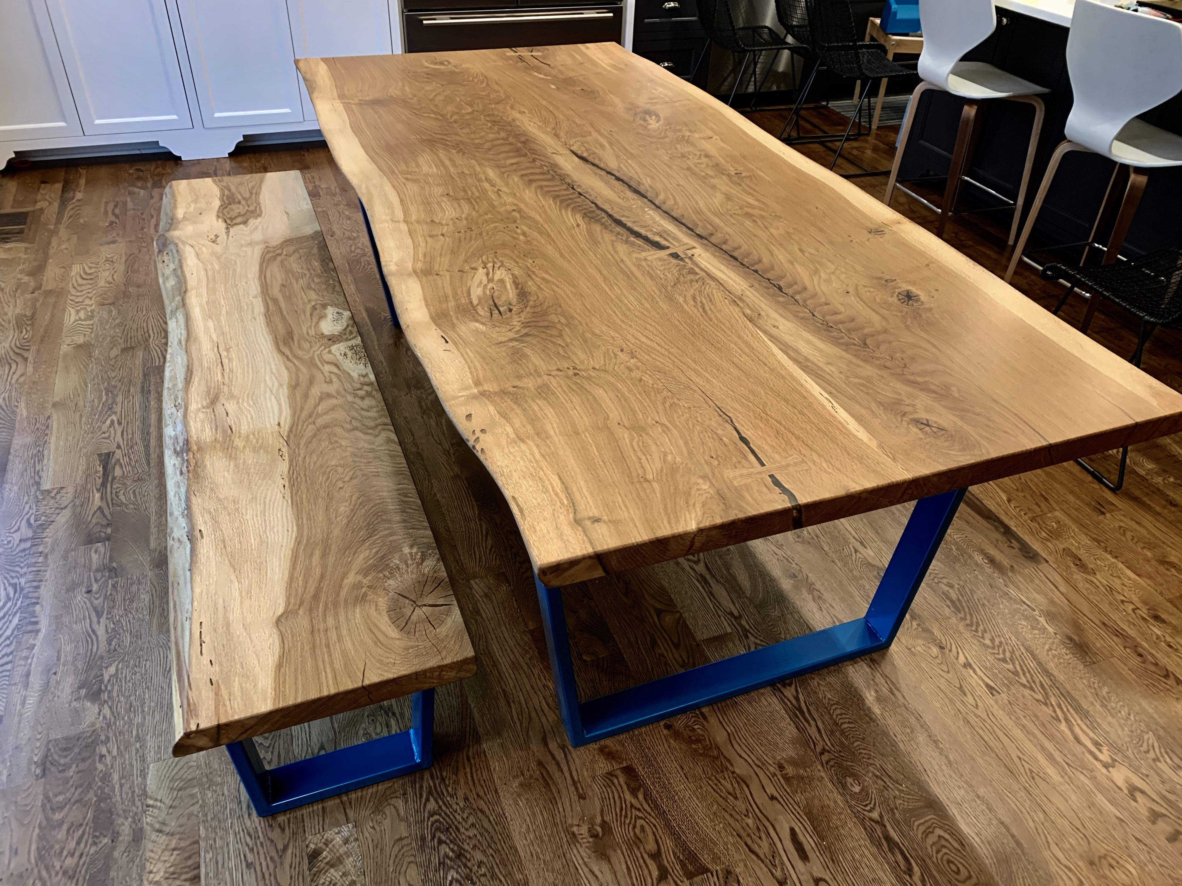 Custom Made Live Edge Table by WITNESS TREE STUDIOS | CustomMade.com