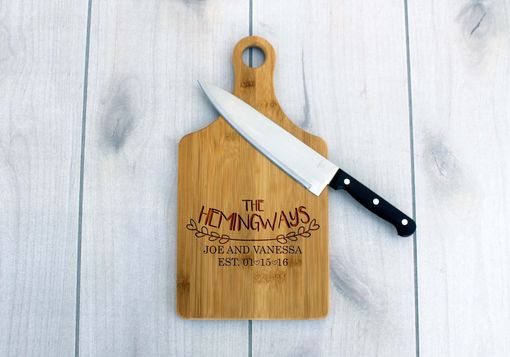 Custom Made Personalized Paddle Board -- Cb-Pad-Hemingway