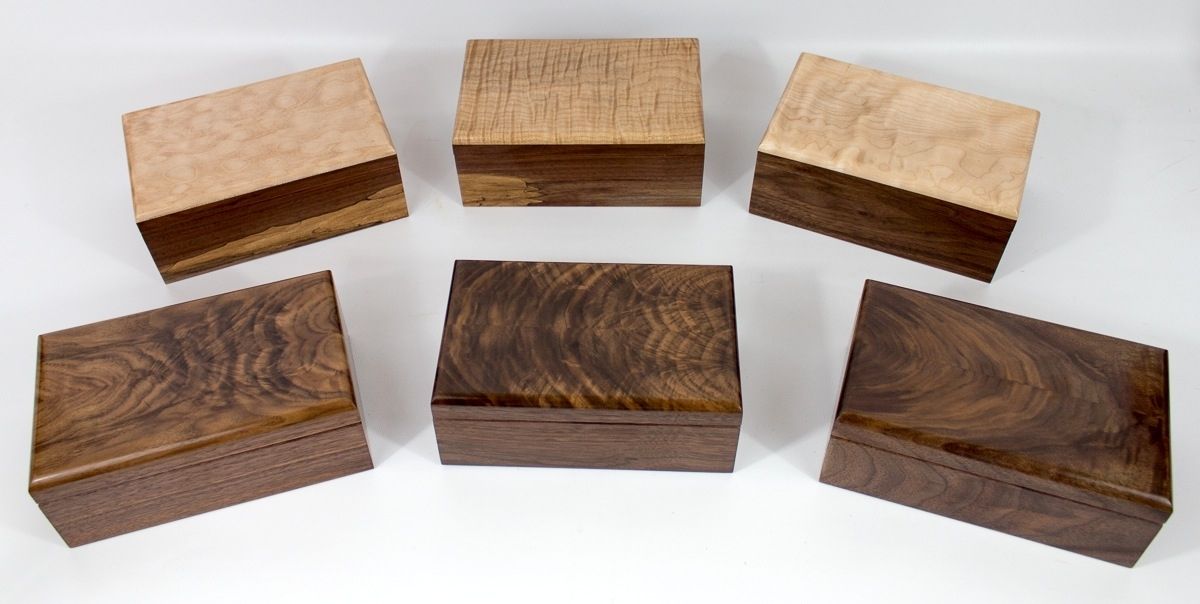 Custom Made Heirloom Keepsake Boxes by Vollman Woodworking | CustomMade.com