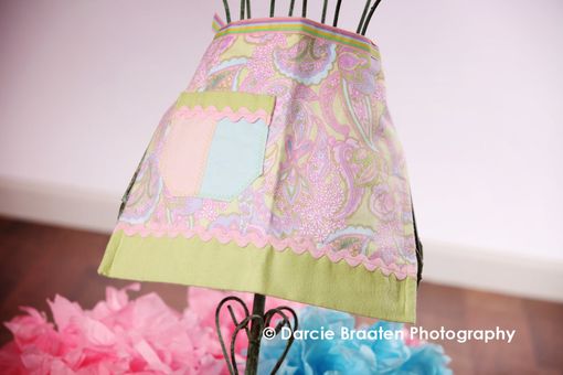 Custom Made Soft Flannel Placemats And Table Napkins "Cotton Candy''