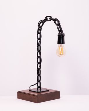 Custom Made Sheppard's Hook Chain Lamp