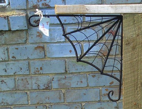 Custom Made Metal Spider Web