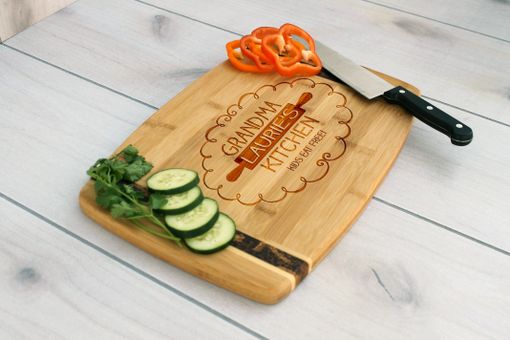 Custom Made Personalized Cutting Board, Cutting Board, Wedding Gift – Cb-Bamm-Grandma Laurie's Kitchen
