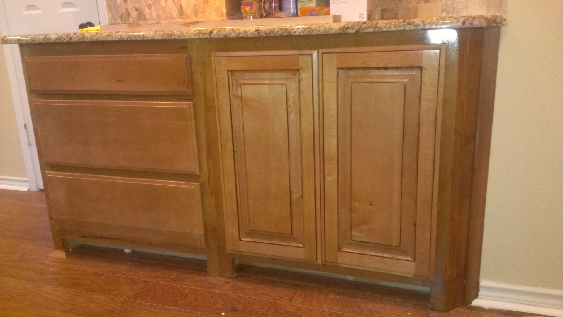 Custom Maple Kitchen Stained And Glazed by Top Quality Cabinets ...