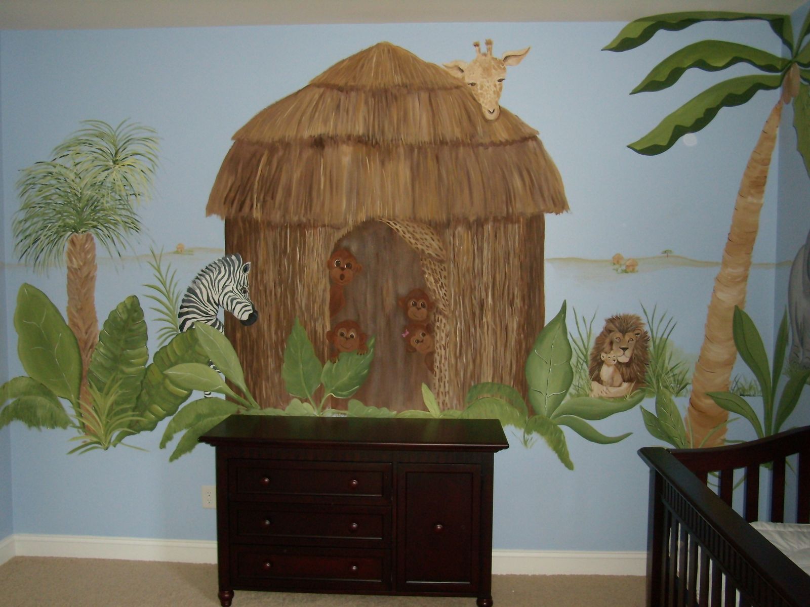 Custom Made "It's A Jungle" Nursery by Ckpaints