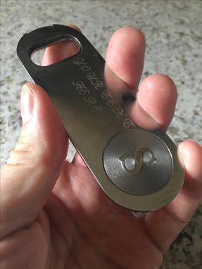 Custom Made Personalized Bottle & Can Tab Opener