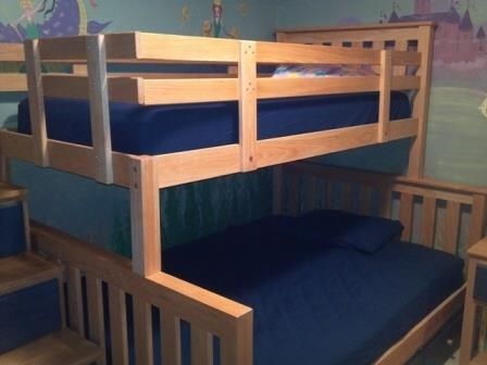 Custom Made Custom Childrens Bedroom Set And Bunk Beds W/Stairs