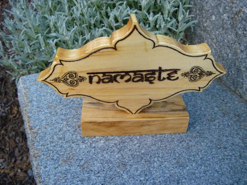 Custom Made Namaste Yoga Decoration