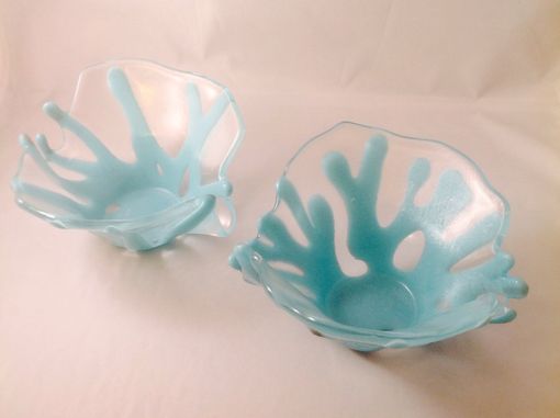 Custom Made Blue Coral Bowl